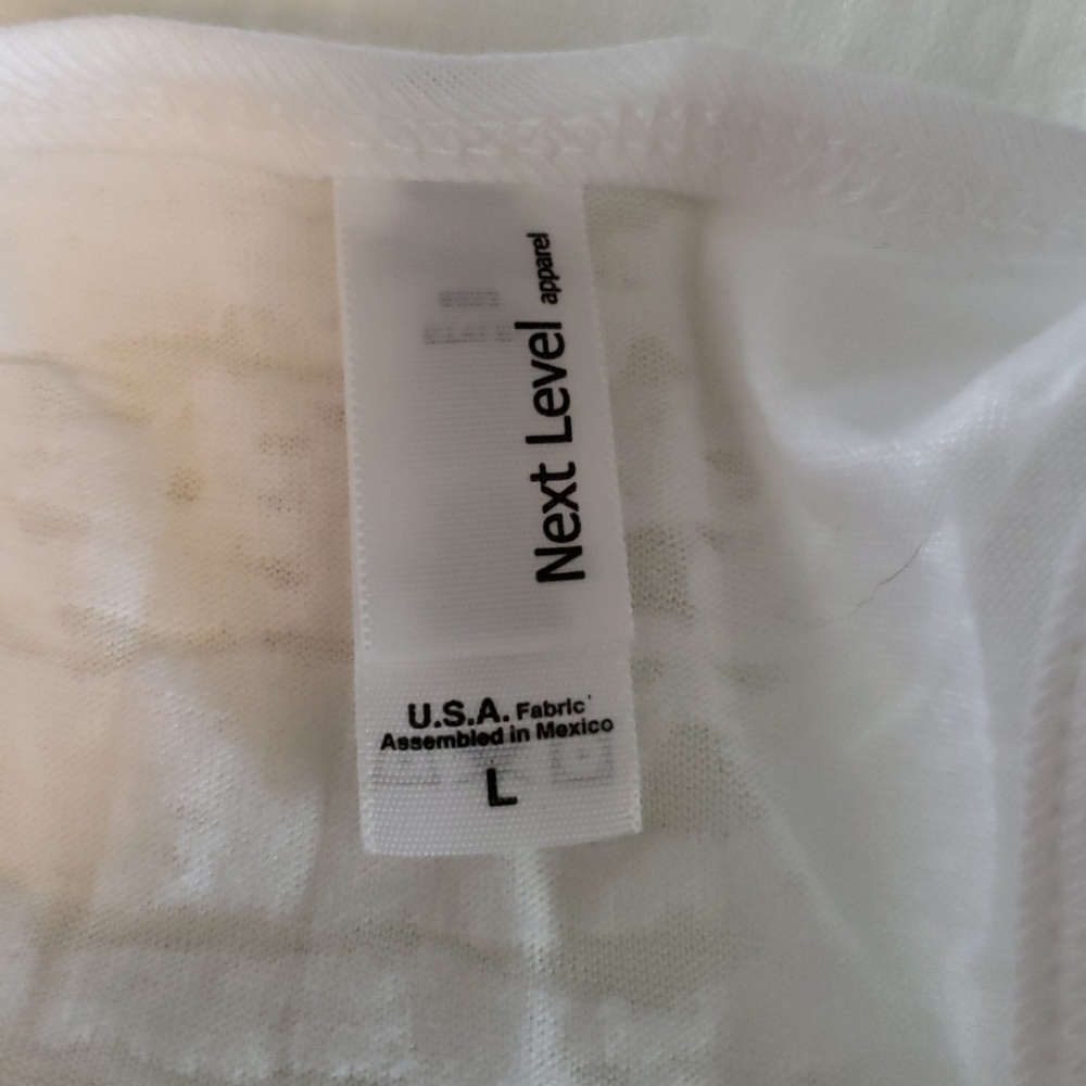 NWOT Rhinestone Heart Flag Racerback Tank - Picture 5 of 5